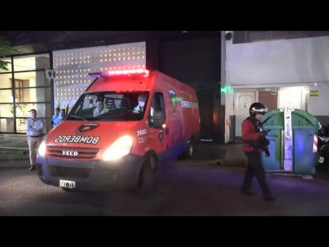 Firefighters leave Buenos Aires hotel with Liam Payne's body | AFP