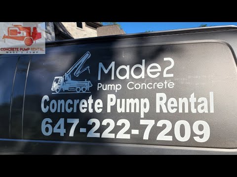 Concrete Pump Truck Rental in Toronto