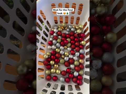Wait for the Magic ✨ My Christmas Tree Transformation 🎄