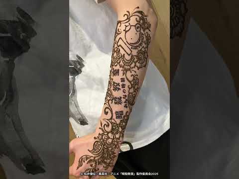 「さらしたくなかったぜ。神々に封印されたこの左腕はよ…」 #暗殺教室 #暗殺教室10th #劇場版暗殺教室 #ハロウィン  #アニメ #anime #assassinationclassroom