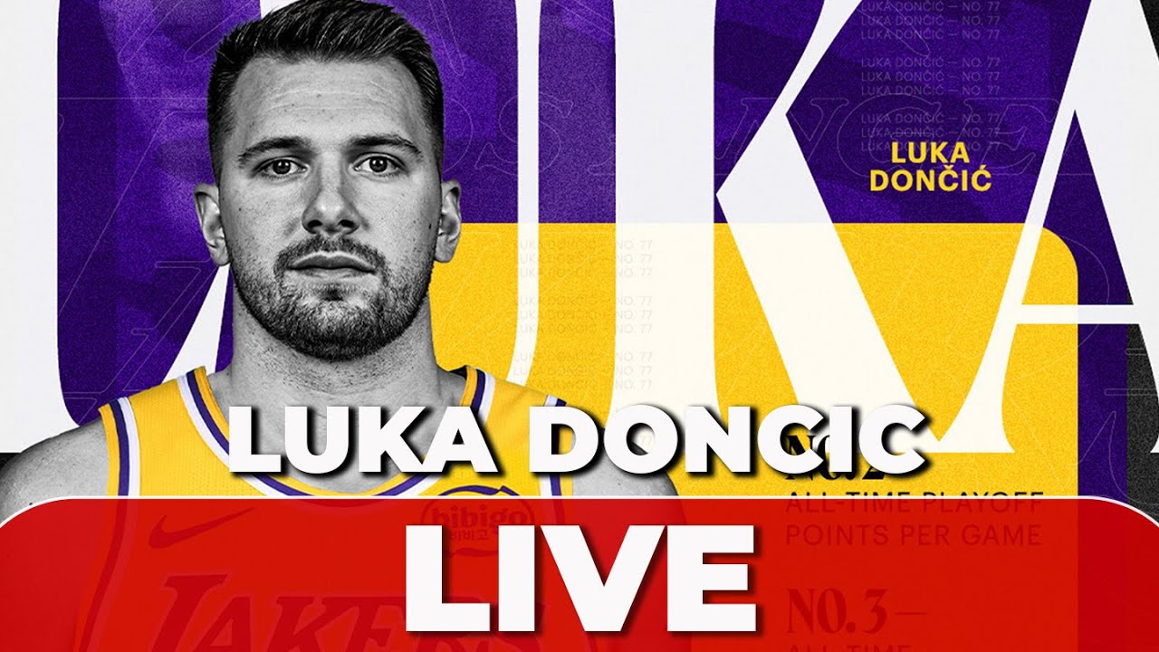 LUKA DONCIC LIVE PRESSER & PRESS CONFERENCE LOS ANGELES LAKERS