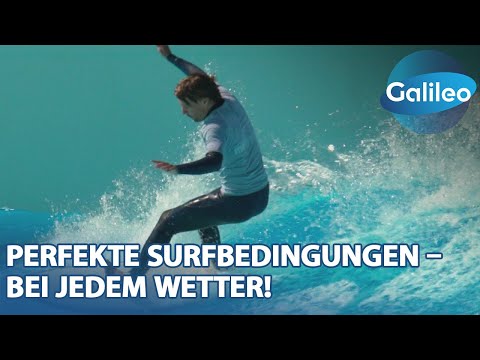 Die PERFEKTE Welle! Münchner Meer: Surfen in der künstlichen Surftown | Galileo