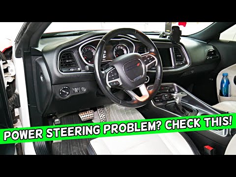 Why Power Steering Warning Light, Power Steering Does Not Work on Dodge Charger Dodge Challenger