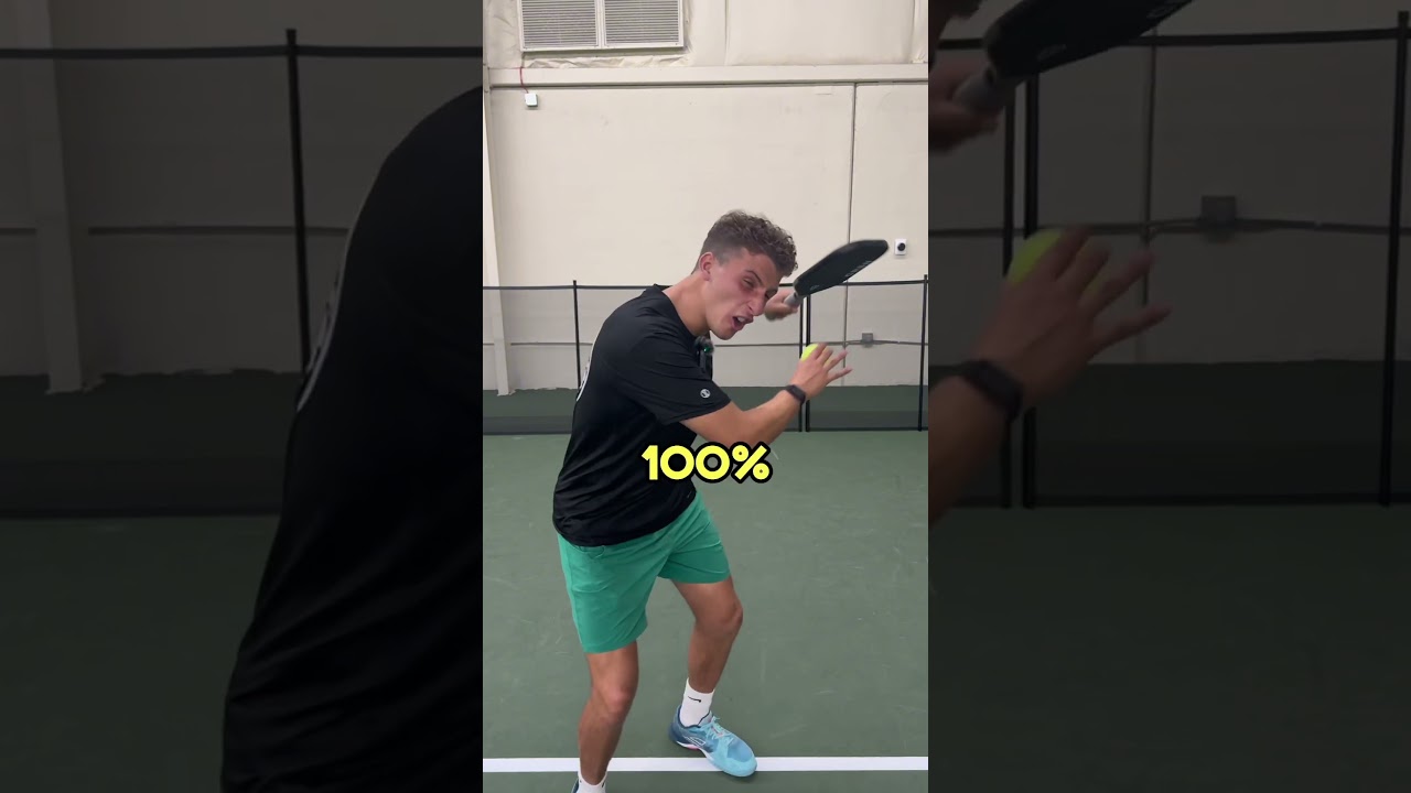 Most Common Mistake for 3.5 Level Players! #pickleball #pickleballtips #shorts