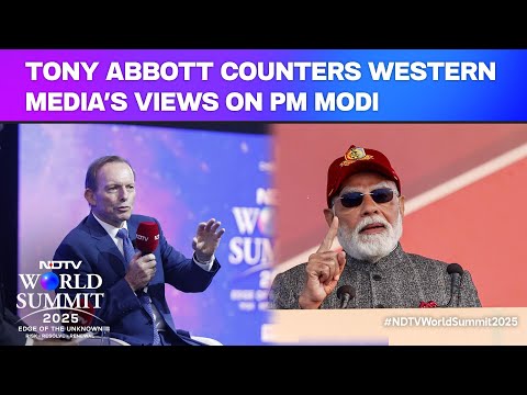 PM Modi News | Ex-Australia PM Tony Abbott Counters Western Media's Views On PM Modi