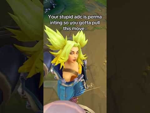 Gotta carry this noob #leagueoflegends #leagueoflegendsmemes #riotgames