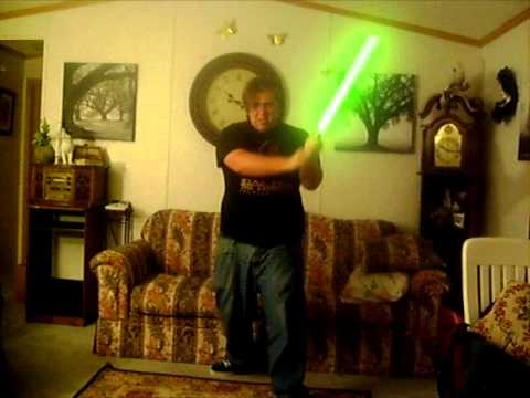 *original* Early Christmas Present Lightsabers Fat Guy