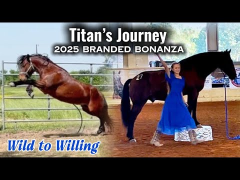 150 Days with a Wild Mustang | Titan’s Journey to the 2025 Branded Bonanza 