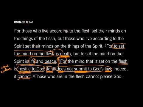 The Mind Against God Is Dead: Romans 8:7–8