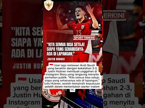 Bentuk kekecewaan Justin terhadap Pelatih 🇮🇩 #timnasindonesia #arabsaudi #kualifikasipialadunia2026