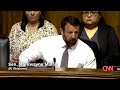 Bernie Sanders intervenes and stops GOP senator from fighting a witness(CNN) - 02:38 min - News - Video