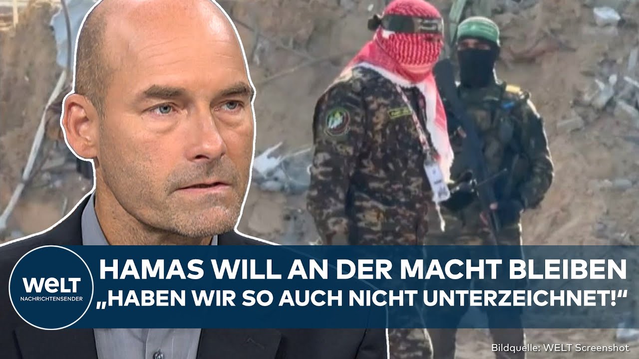 ISRAEL: Droht neuer Krieg? Hamas will in Gaza an der Macht bleiben! Wie reagiert Trump?