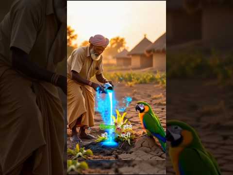 “The Parrot and the Magical Dragon Fruit Tree 🍇 | Magical Short Story” #cartoon