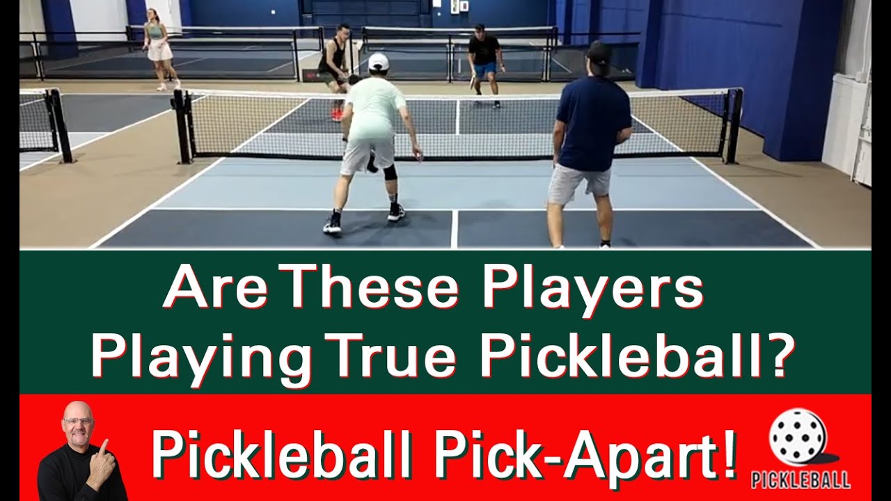 Pickleball! The Type Of Play You See All Across America! Is This What Pickleball Has Become?