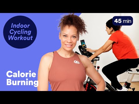 45 Minute Calorie Burning Indoor Cycling Workout | Motosumo