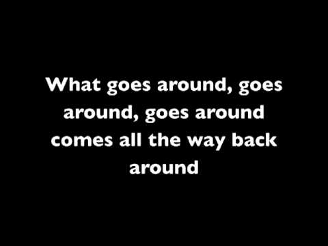 Justin Timberlake - what goes around comes around (lyrics on screen ...