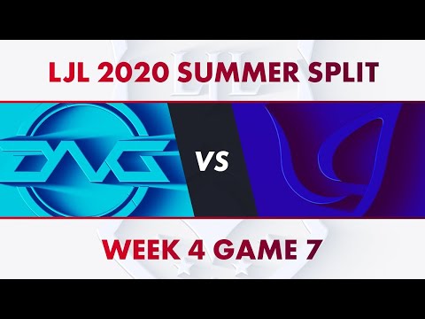 DFM vs CGA｜LJL 2020 Summer Split Week 4 Game 7