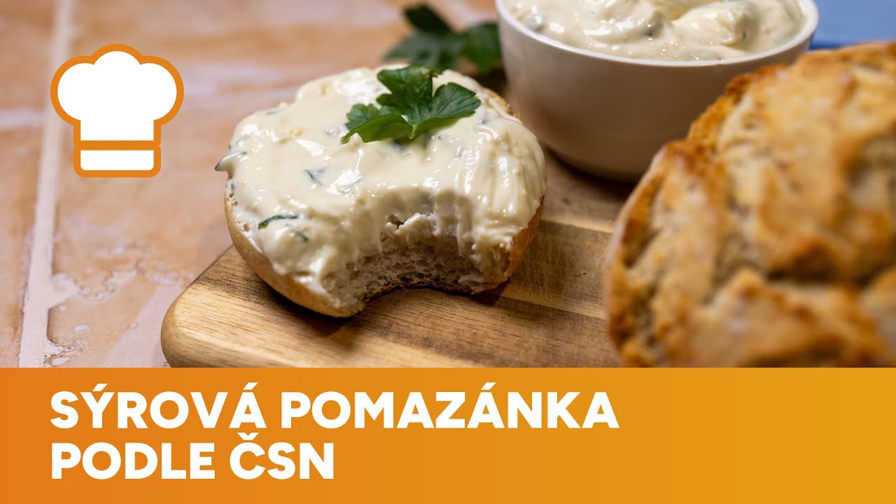 Sýrovou pomazánku podle normy ČSN si rychle oblíbíte