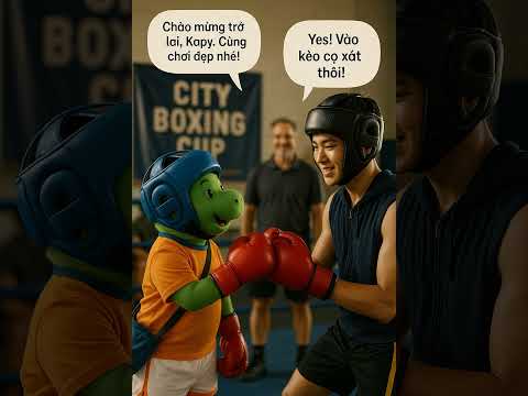 Kapy tái xuất phòng tập | Spar nhẹ với Minh | City Boxing Cup