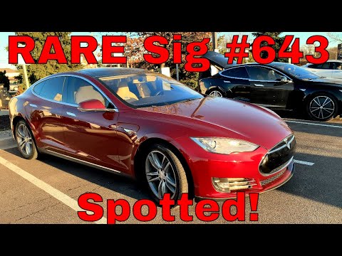 RARE TESLA Signature Model S #643  2012 Build