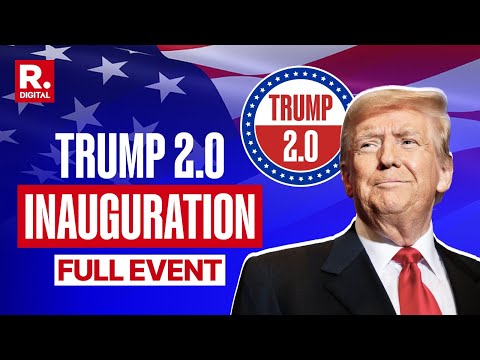Trump 2.0 Inauguration Full Event: From Trump's Majestic Entry To Signing As US President