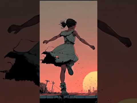 Girl & Butterflies | Midjourney Video