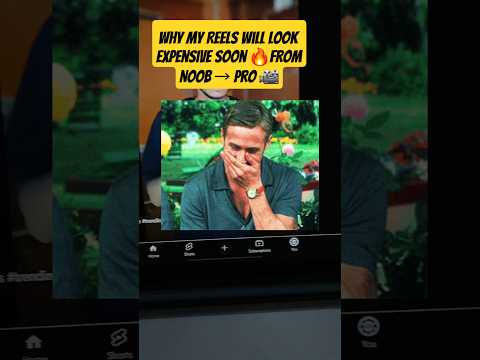 I decided to learn editing because my reels deserve luxury treatment.Stay tuned for rich vibes only🎥