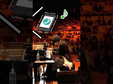 ライブ中にスマホの着信音が鳴ってしまい神対応をするピアニストwww
