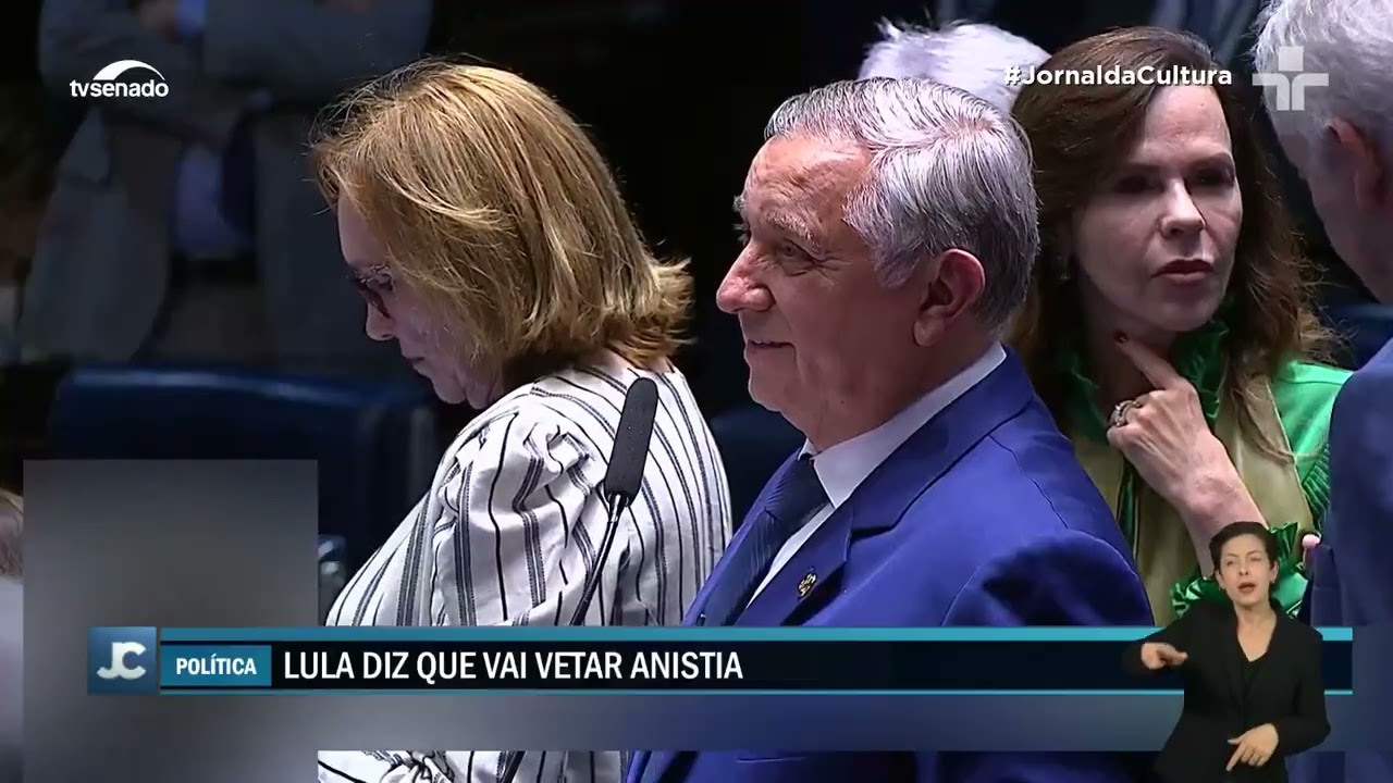 Anistia: Lula ameaça veto e Hugo Motta pauta urgência do projeto
