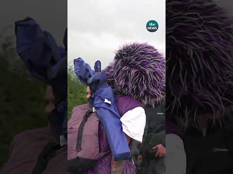 Glastonbury festival-goers ‘mad excited’ as they descend on Worthy Farm | ITV News