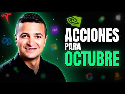 Acciones para COMPRAR en OCTUBRE 🚀 Acciones - ETFs - Bitcoin 🚀