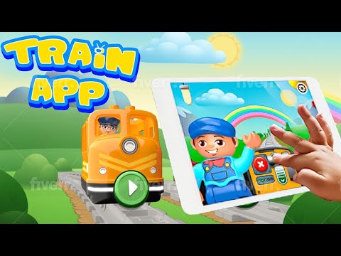 Lego Duplo Connected Train App Tutorial Push and Go Lego Engine - ?? Train game for toddlers