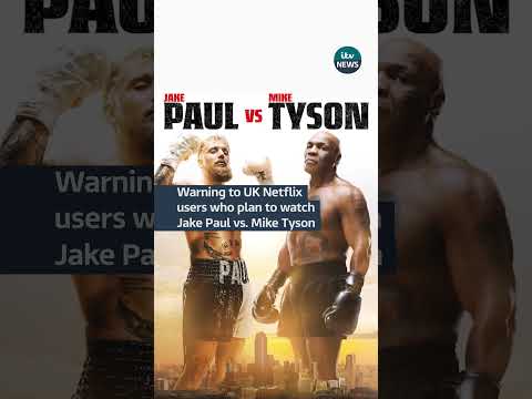 The fight is scheduled for Friday 15 Nov but UK viewers can watch it on Saturday at 1am #itvnews