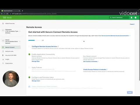 Cisco+ Secure Connect: Configuring Remote Access