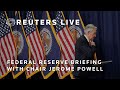 LIVE: Chair Jerome Powell speaks after Fed flags end of rate hikes