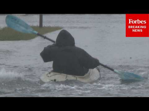 RAW VIDEO: Nor'Easter Flooding, Heavy Rains, And High Winds Take Hold In Freeport, New York Episode cover