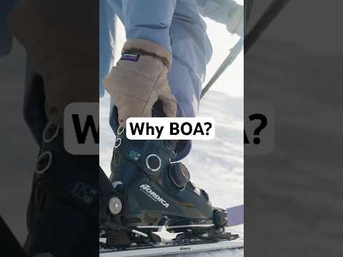 Why Ski Boots are using BOA