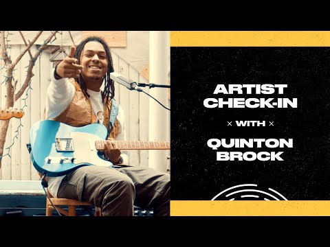 Quinton Brock Performs "There For You" | Fender Artist Check-In | Fender