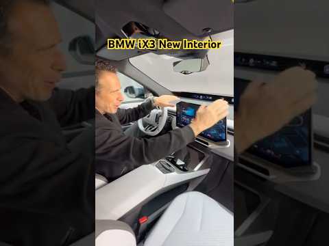 Future BMW Interior? 2026 iX3 First Look