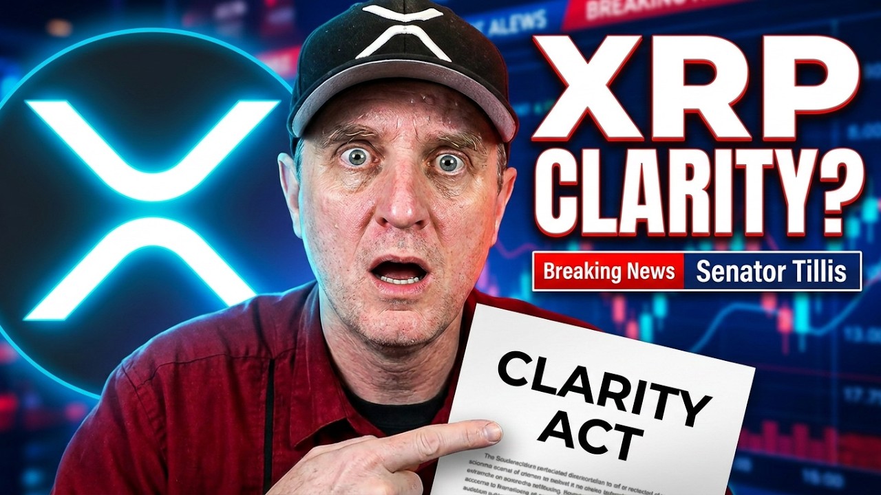 EMERGENCY XRP UPLOAD 🚨 SENATOR TILLIS JUST CHANGED EVERYTHING FOR THE CLARITY ACT ‼️