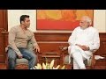 IANS : Watch: How PM Narendra Modi praises Salman Khan