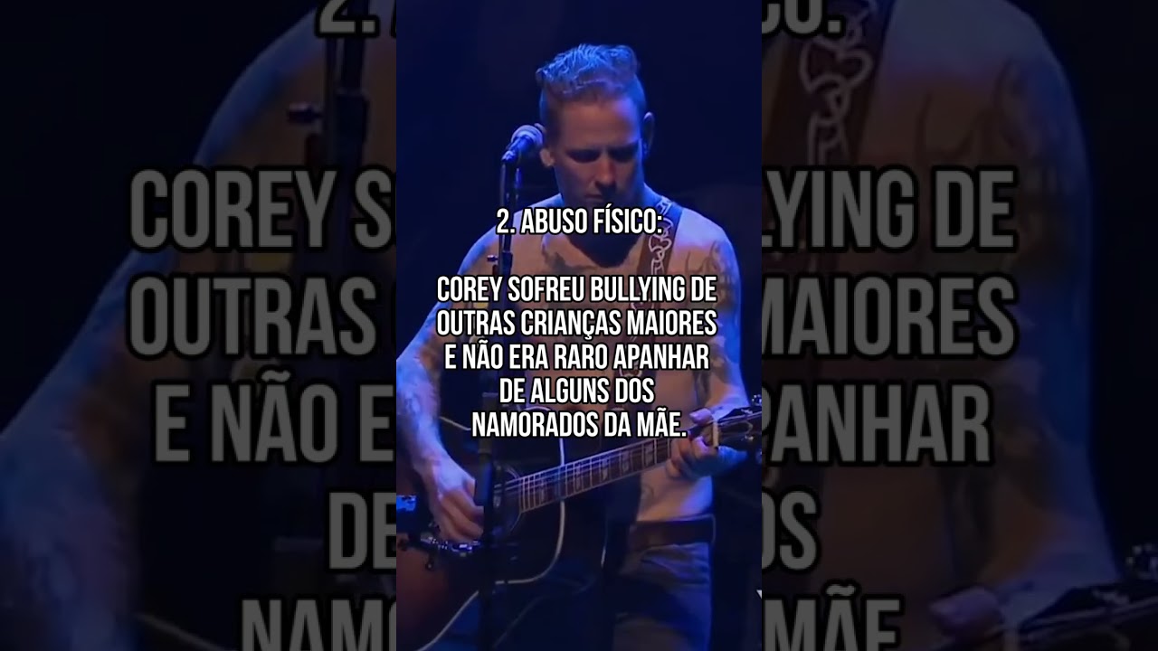 5 EVENTOS TRAUMÁTICOS NA VIDA DE COREY TAYLOR #shorts #CoreyTaylor