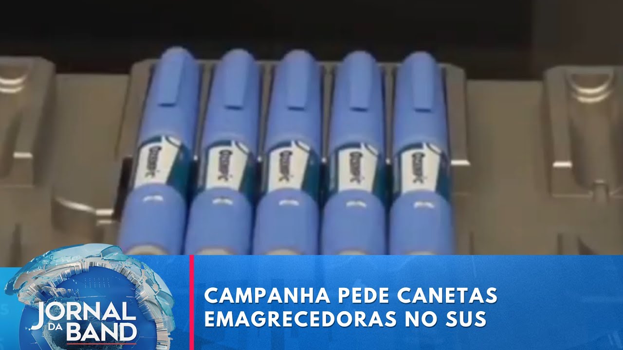 Campanha pede que canetas emagrecedoras sejam disponibilizadas no SUS