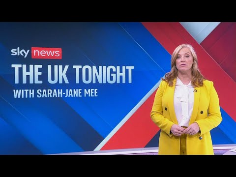 The UK Tonight with Sarah-Jane Mee highlights