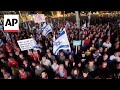 Thousands of Israelis protest against exemption from military service for ultra-Orthodox Jews