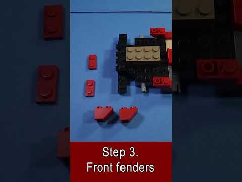 LEGO 1967 Chevrolet Impala Tutorial - PART 1  #lego  #legomoc #tutorial