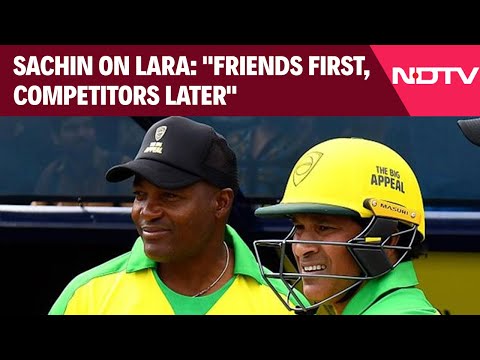 Sachin Tendulkar News | Sachin Tendulkar on Brian Lara: 'We Were Friends First, Competitors Later'
