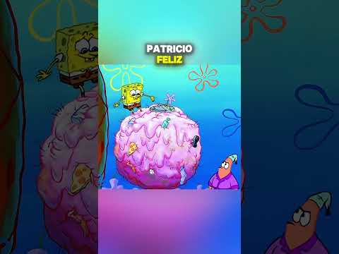 😱🧽🍬 El chicle de Patricio que casi cubre todo Fondo de Bikini