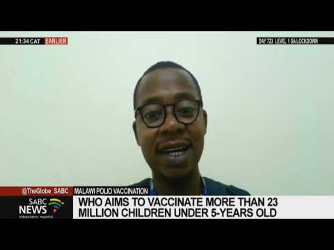 WHO launches polio vaccination campaign in Malawi: Randy Mungwira