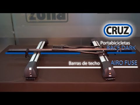 Transporta tu bicicleta con barras de techo y portabicicletas CRUZ